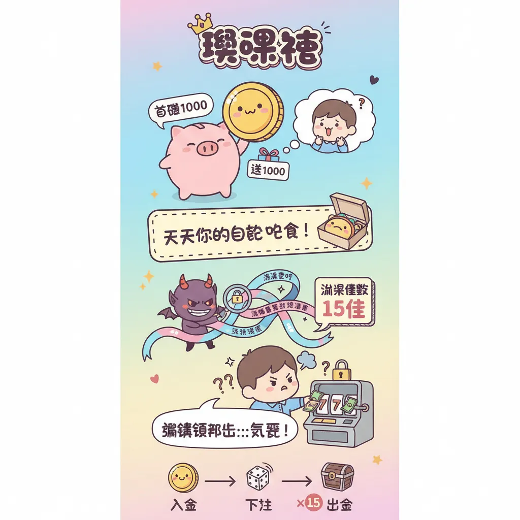 首儲1000送1000優惠活動與流水要求解析