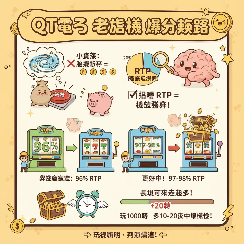 掌握QT電子老虎機爆分技巧與RTP期望值分析